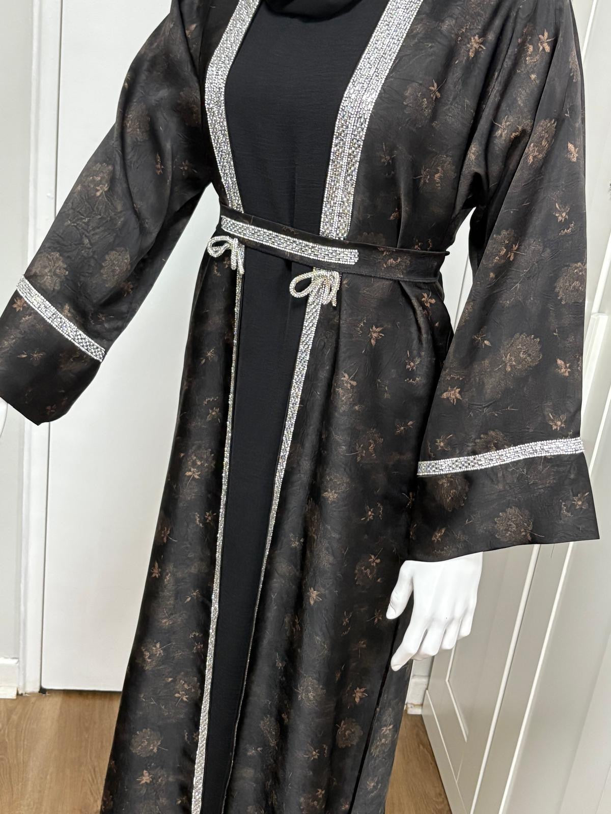 SILVER BOW ABAYA
