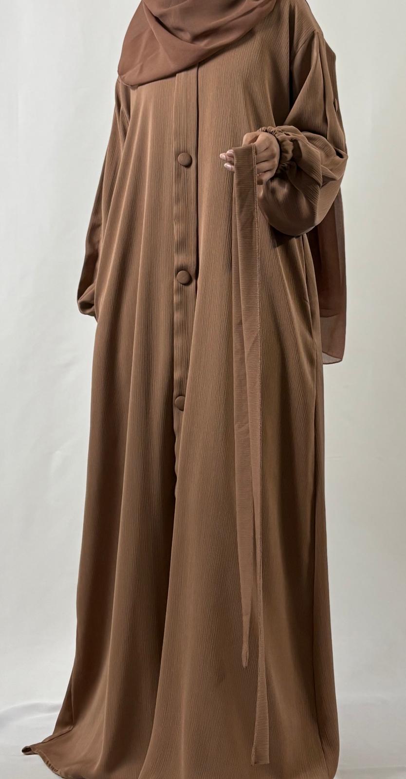 Noor Button Style Abaya