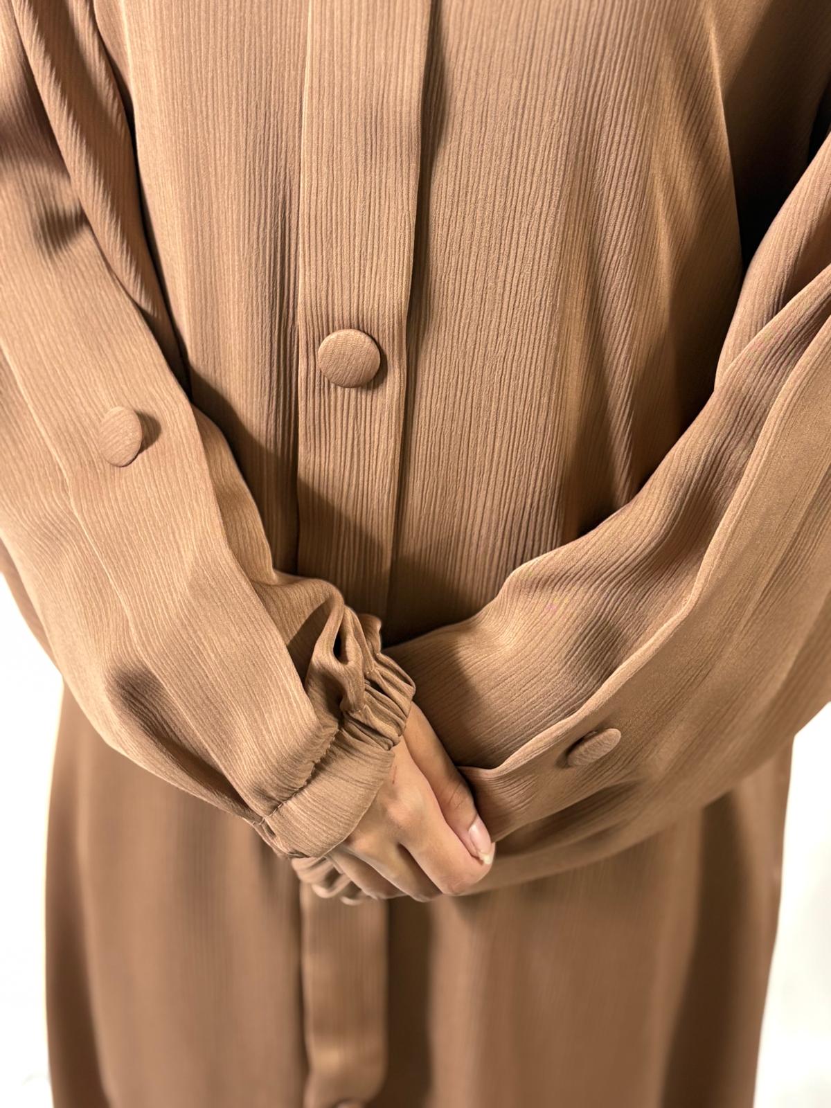 Noor Button Style Abaya