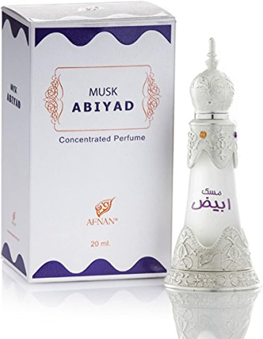 Afnan Musk Abiyad Perfume Oil 20ml